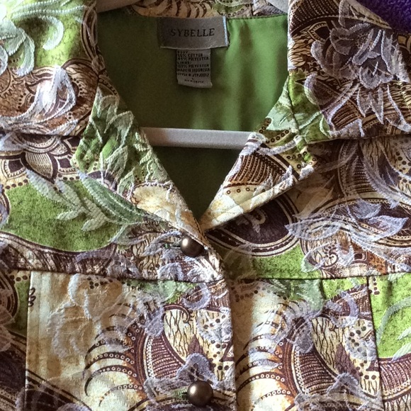 Sybelle Embroidered Jacket Size L - Picture 3 of 3